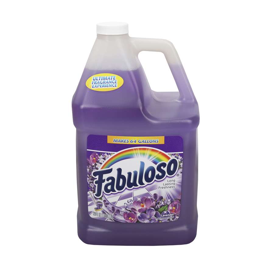 FABULOSO LAVENDER CLEANER, 4/1 GAL