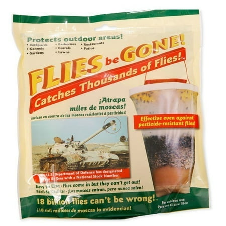 FLIES BE GONE FLY TRAP, EACH, 7/18