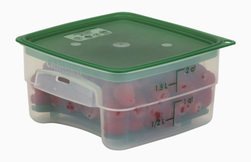CamSquare FreshPro Food  Container, 2 qt., 7.5&quot;L x 