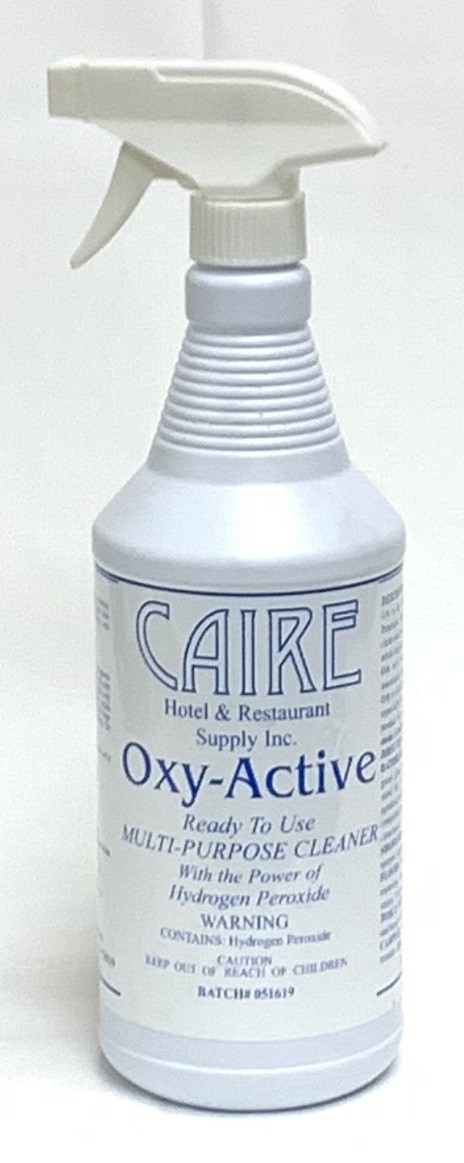 Oxy Active Multi Purpose 
Cleaner, 32oz spray bottle, 
12ea/cs 