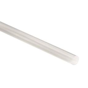 #3545 7.75&quot; CLEAR JUMBO UNWRAPPED PLASTIC STRAW,