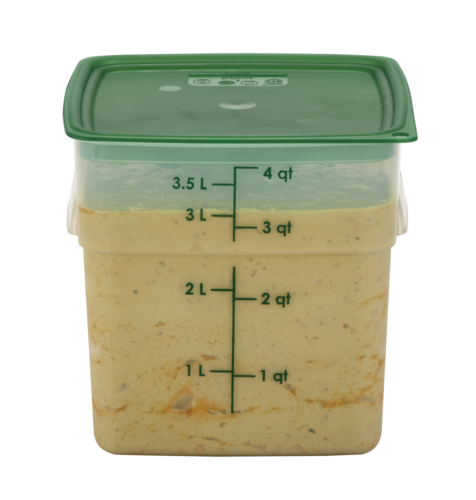 CamSquare  FreshPro Food  Container, 4 qt., 7.5&quot;L x 