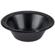 5 oz.Black Laminated Foam Bowl  8/125 Per Case