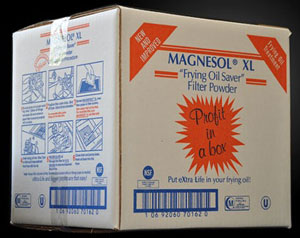 22# MAGNESOL XL, 74 USE,  FILTER POWDER, 12/21