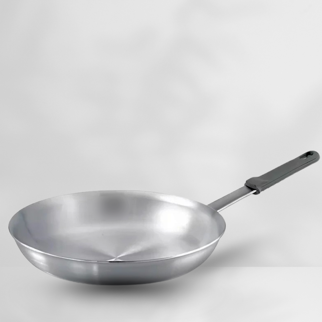 8" Pro Fusion Fry Pan,  aluminum, uncoated, soft-grip 