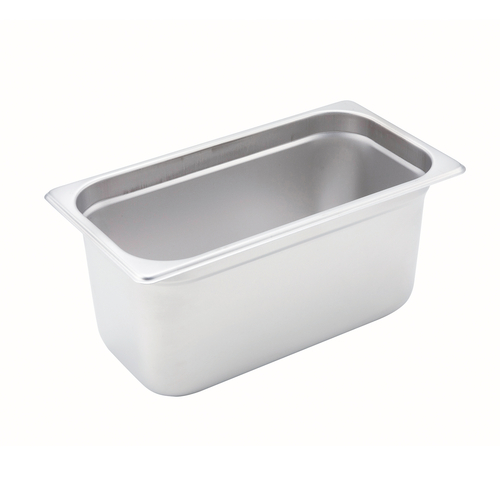1/3 SIZE 6&quot; DEEP, STEAMTABLE PAN, 20 gauge, each .8MM