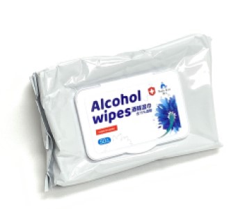 75% ALCOHOL DISINFECTANT  WIPES,NON WOVEN FABRIC, 
