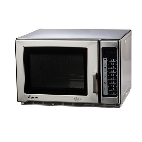 Amana Commercial Microwave Oven, countertop, 1200 watts,