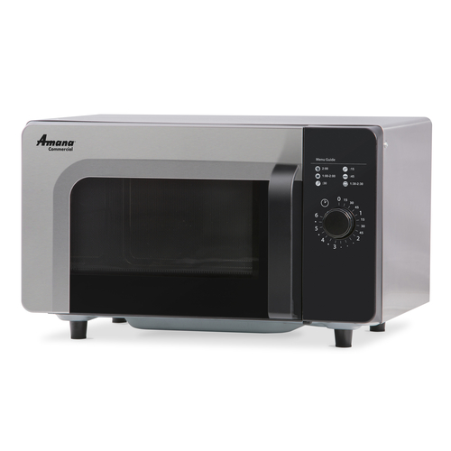 Amana Commercial Microwave Oven, 0.8 cu ft. capacity,