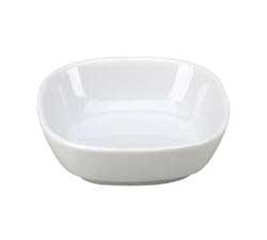Bowl, 6 oz., 4-1/2&#39; x
4-1/2&#39; x 1&#39;, square, deep,
high pitched rims, Universal,
Signature Collection, 3/DOZ, 
11/21