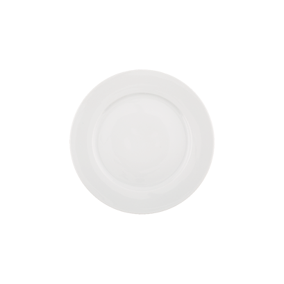 Plate, 5-1/2&quot; dia.,
round, rolled edge, bright
white, Universal, Argyle
Collection, 3/DOZ 10/21