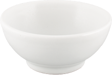 Rice Bowl, 12 oz., 4-3/4&quot;,  round, bright white, Argyle, 