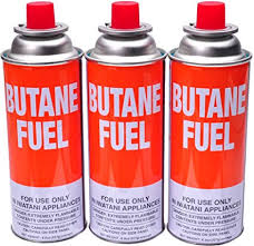 Butane Canister Fuel, 8
oz., for UL listed, 12 Per 
Case 3/22
