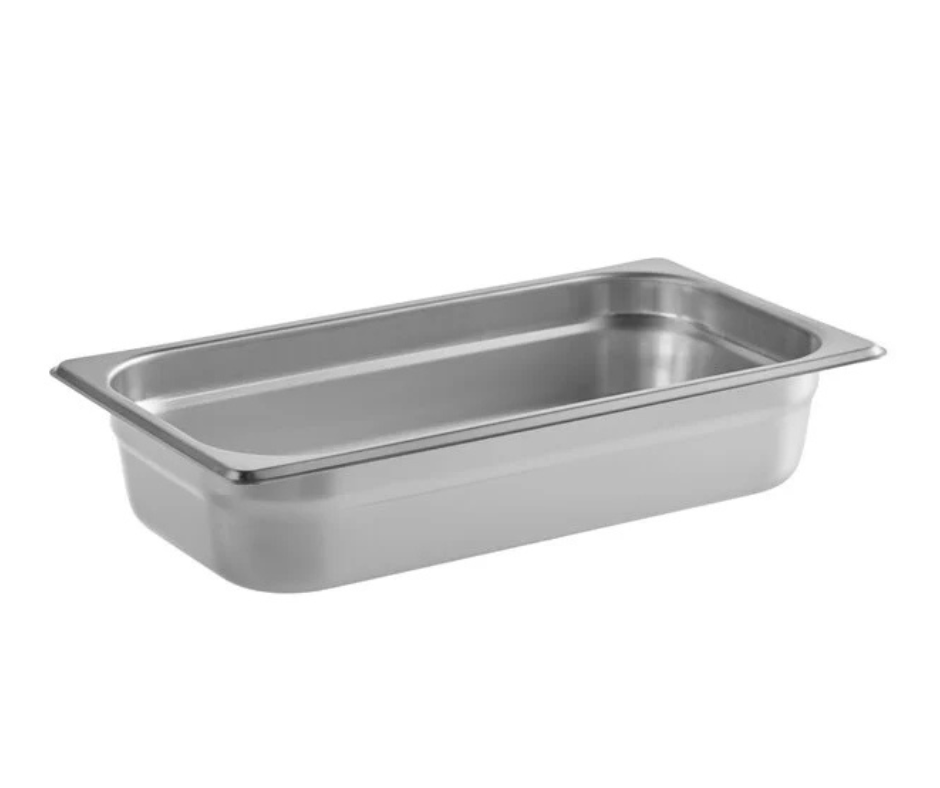 6-7/8 x 12-3/4&quot; x 2-1/2&quot;,  Steam Table Pan, 1/3 size,  