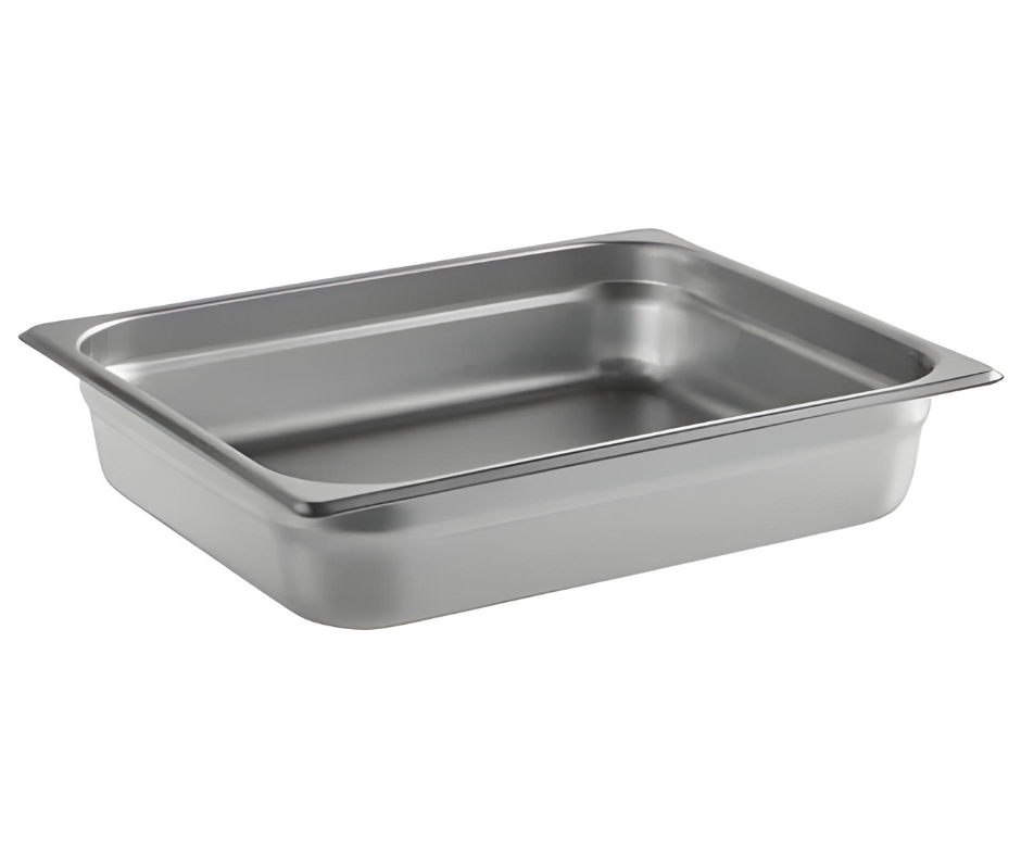 10-3/8&quot; x 12-3/4&quot; x 2-1/2&quot;,  Steam Table Pan, 1/2 size, 