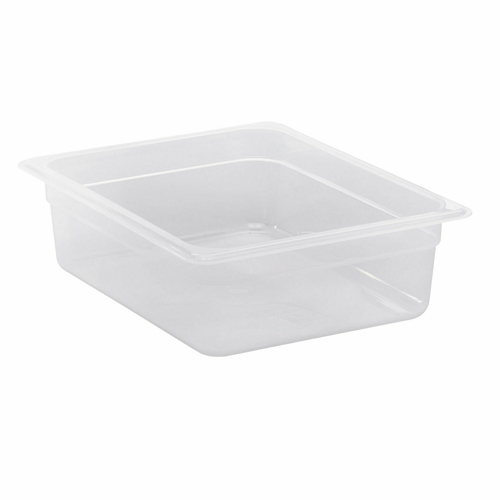 1/2 SIZE 4&quot; DEEP TRANSLUCENT FOOD PAN, EACH, 10/21