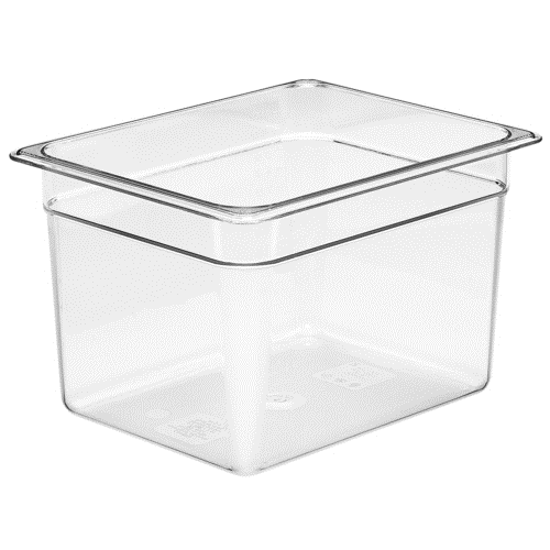 1/2 SIZE 8&quot; DEEP CLEAR FOOD
PAN, EACH, 10/21