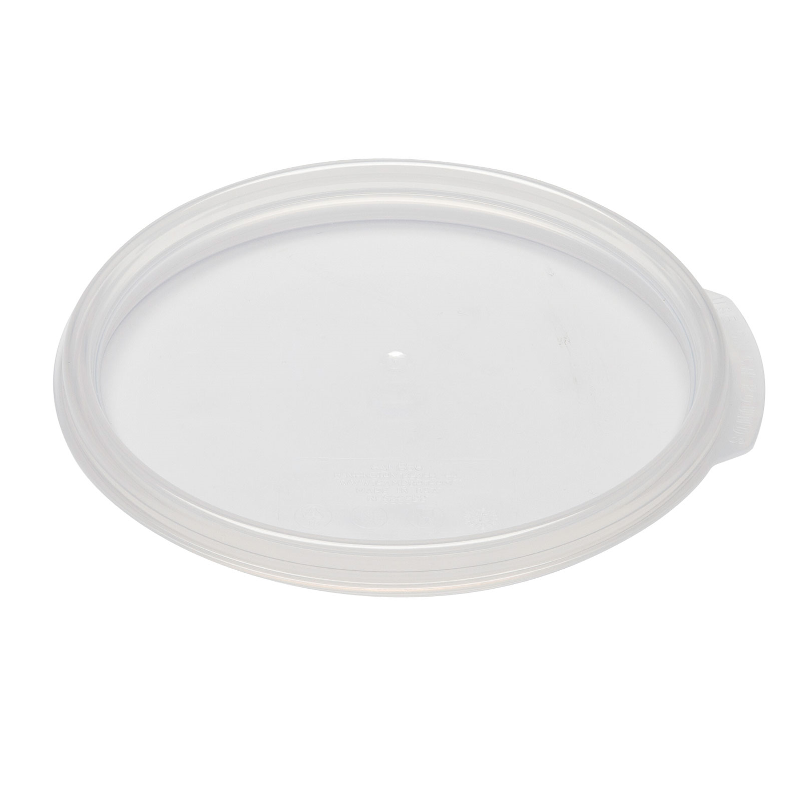 SEAL COVER FOR CW CLEAR 12,
18 &amp; 22qt. ROUND FOOD
CONTAINERS, EACH 4/22