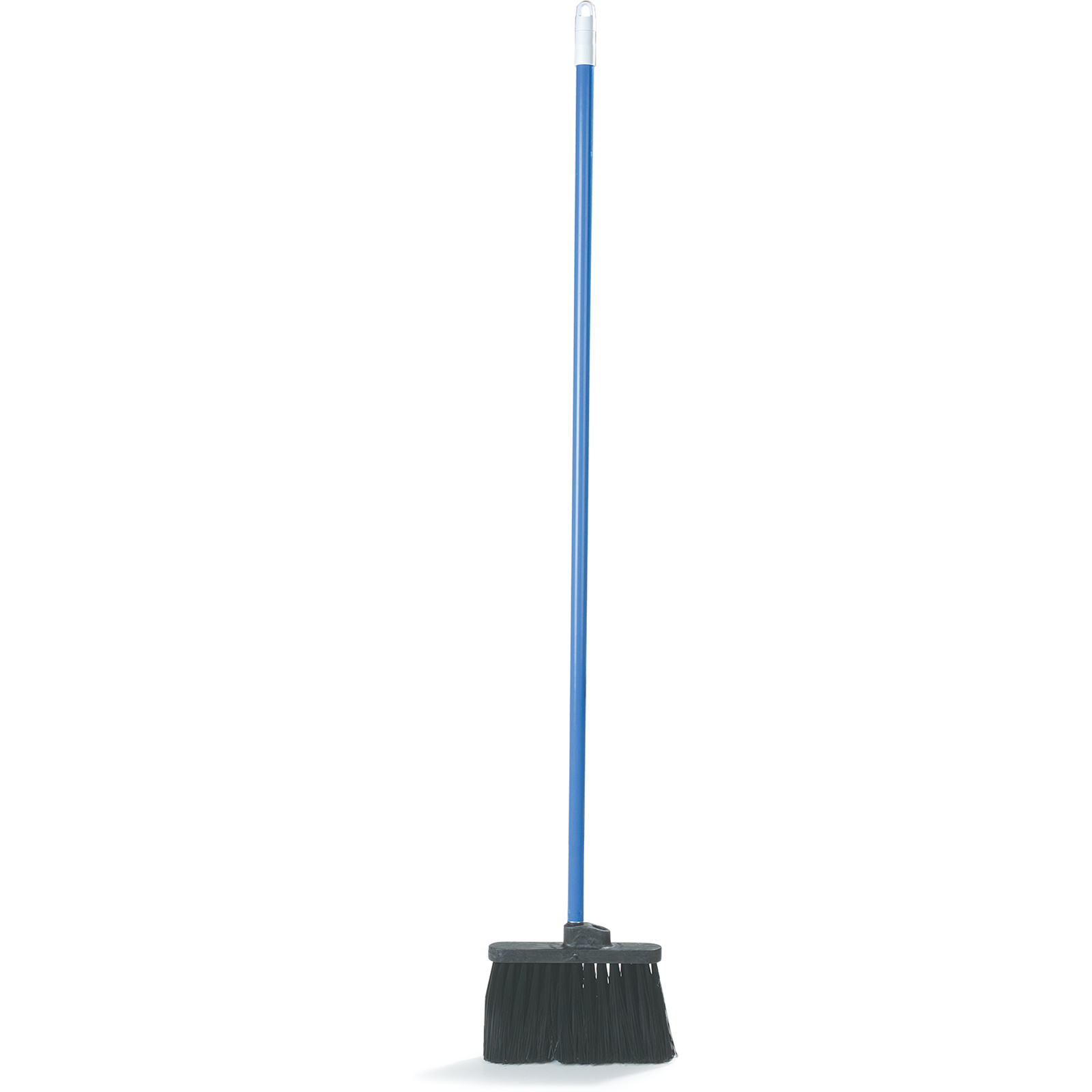11&quot; Unflagged Duo-Sweep Light 
Industrial Broom with 48&quot; Blue 
Metal Handle, EACH