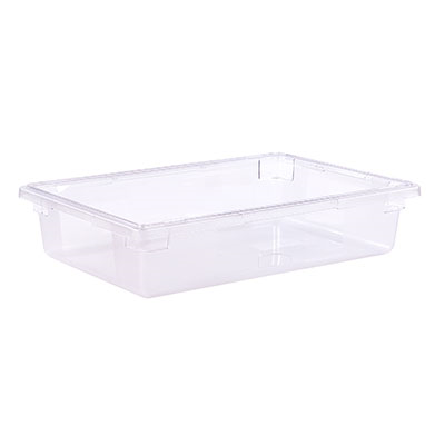 18&quot;X26&quot;X6&quot; DEEP 8.5 GALLON FOOD BOX, CLEAR, EACH, 8/21