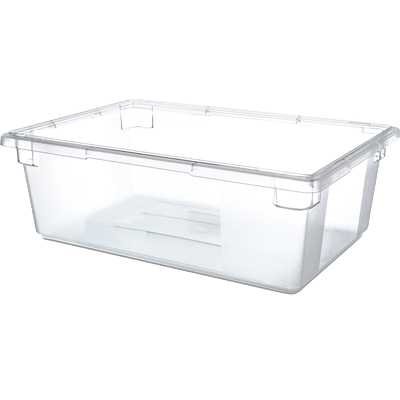 18&quot;X26&quot;X9&quot; DEEP 12.5 GALLON FOOD BOX CLEAR, EACH, 1/22