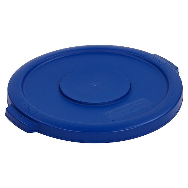 Blue Bronco Waste Container Lid, round, 2&quot;H x 16-1/8&quot; O.A