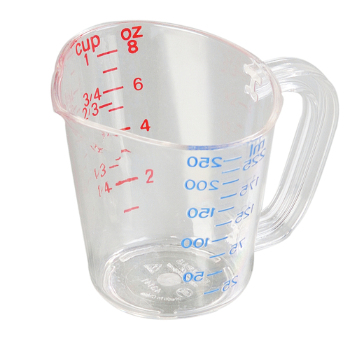 Measuring Cup, 8 oz. (1 cup) capacity, dishwasher 