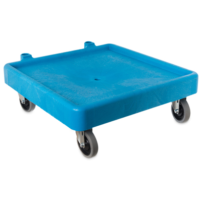 BLUE GLASS RACK DOLLY, NO HANDLE, EACH, 8/21