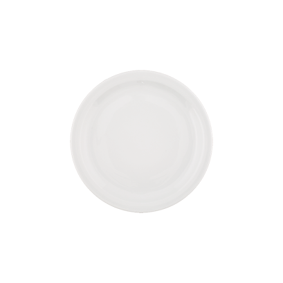 Plate, 5-1/2" dia., round, narrow rim, Universal,