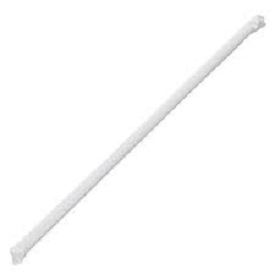 10.25&quot; JUMBO CLEAR STRAW,  UNWRAPPED, 24/500ct.