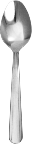 Teaspoon, 5-7/8&quot; long, heavy  weight, 18/0 stainless steel, 