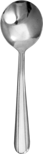 Bouillon Spoon, 5-7/8&quot; long,  heavy weight, 18/0 stainless 
