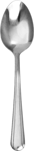 Dessert Spoon, 7&quot; long, heavy  weight, 18/0 stainless steel, 