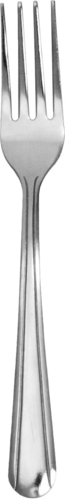 Dinner Fork, 7&quot; long, heavy  weight, 18/0 stainless steel, 
