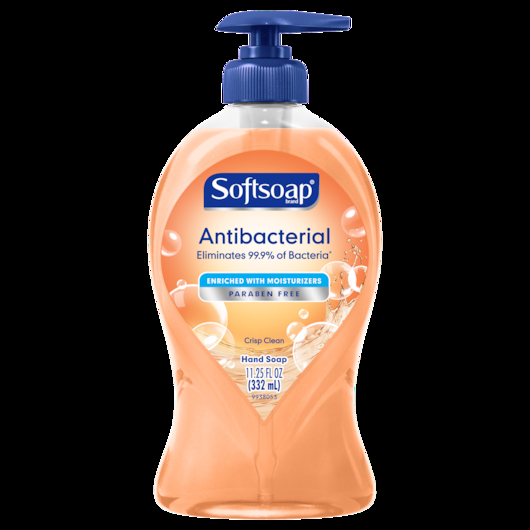 SOFTSOAP CRISP CLEAN  ANTIBACTERIAL HAND SOAP, 