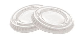 LID FOR P100, 125 CRYSTALWARE
SOUFFLE CUP, 25/100ct.,  10/21 