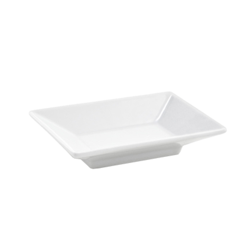 KyotoT Dish, 2 oz., 4-1/4&quot; x  3&quot; x 1&quot;, rectangle, footed, 