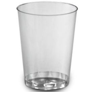 10oz. HARD PLASTIC TUMBLER,  CLEAR, 25/20ct.,  11/21