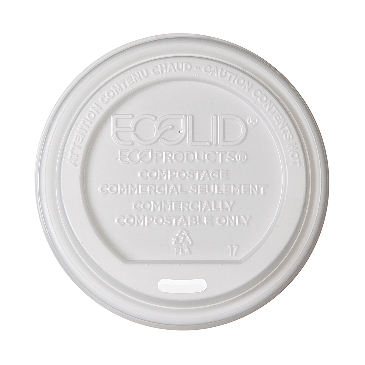 EcoLid Renewable &amp; Compostable Hot Cup Lids,