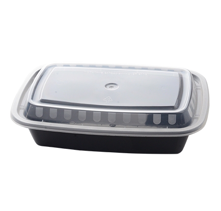 8.5x6x1.5 RECT FOOD CONTAINER,  24oz.,