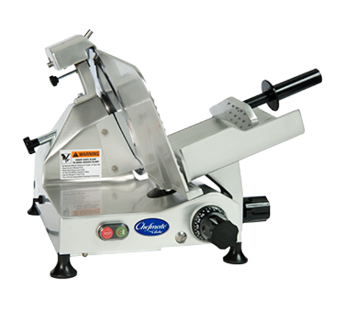 Chefmate Food Slicer, manual, 12&quot; diameter knife,