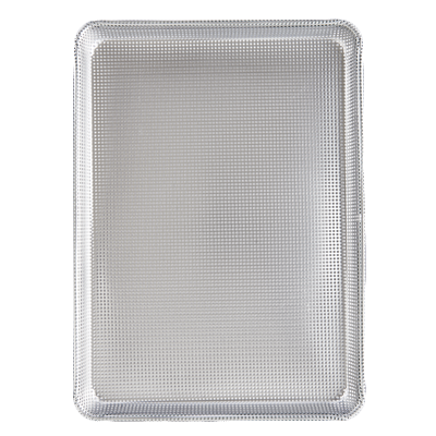 Crisping Pan, 13&quot; x 18&quot;, perforated, sized to fit 1/2