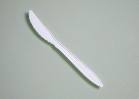 KNIFE-6.25&quot; WHITE POLY MEDIUM WEIGHT, 1,000/ct.