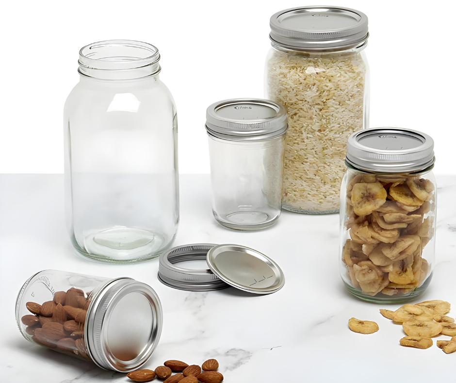 Glass Jars &amp; Lids