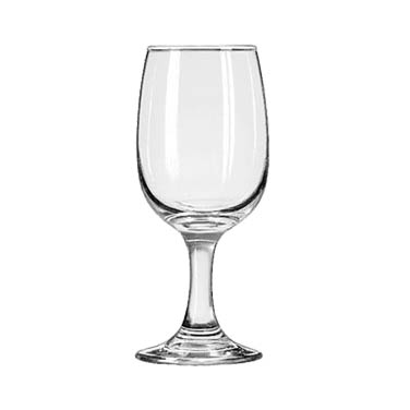 8.5oz WHITE WINE GLASS, EMBASSY, 2/DOZ, 12/21
