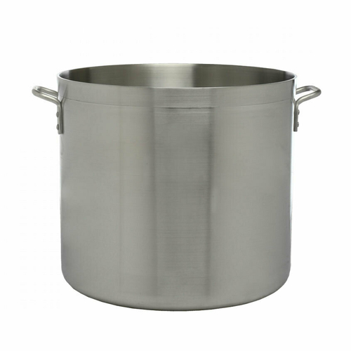 80 qt.,Stock Pot, without 
cover, heavy duty, 6.0 mm, 3 
gauge, 1000 series aluminum, 
NSF (cover sold separately),  
11/21