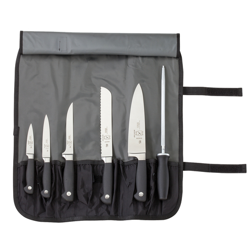Genesis Knife Roll Set, 7-piece, includes: 3-1/2&quot; 