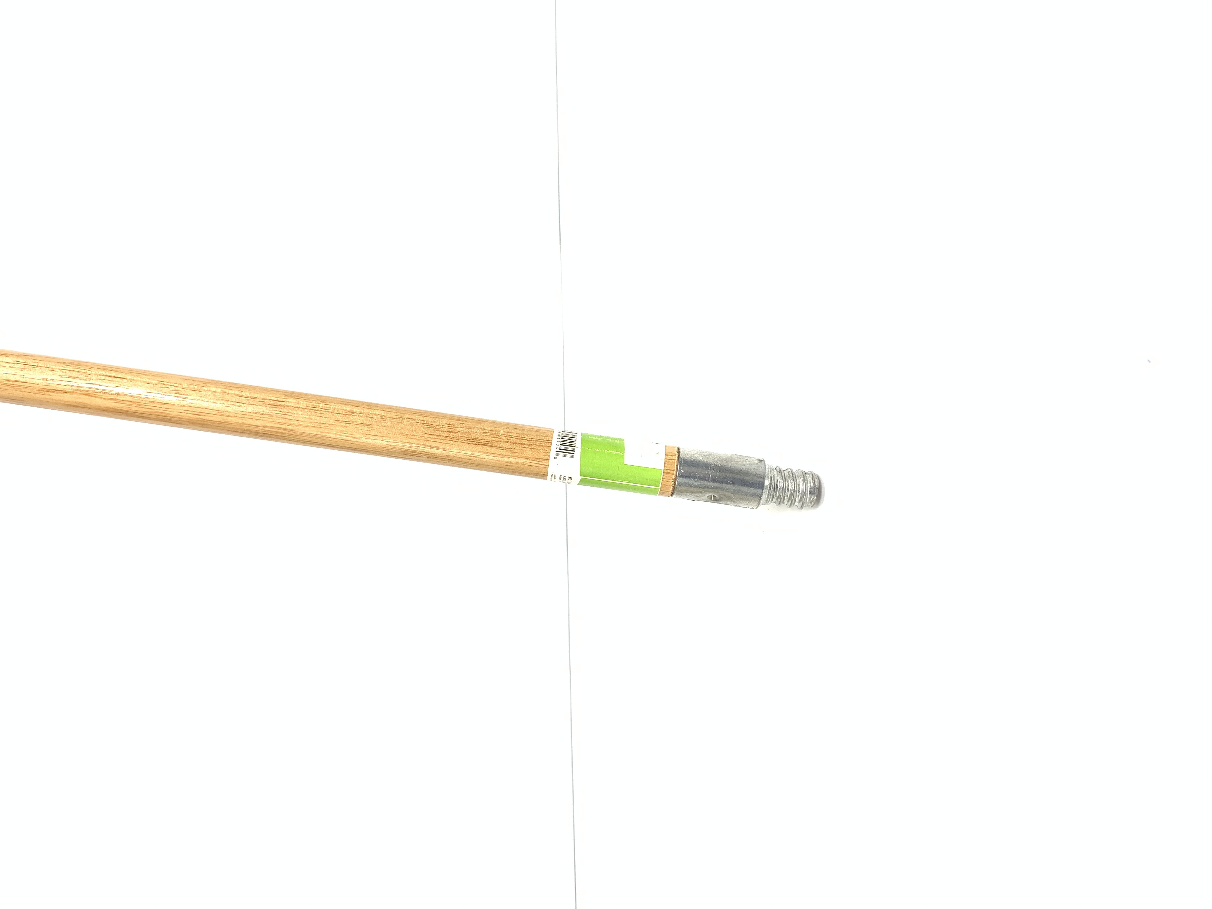 60&quot; WOOD HANDLE, THREADED 
METAL TIP, (FITS DECK BRUSHES 
&amp; (SQUEEGEES), EACH,  1/22