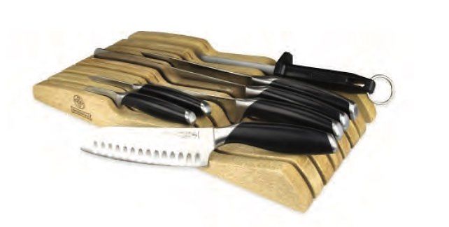 Titan Chef&#39;s Set, 7 piece, includes: 3410-8 chef&#39;s knife,