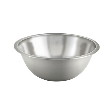 3/4 QT ECONOMY MIXING BOWL,
6-1/4&quot; x 1-3/4&quot;, STAINLESS
STEEL, EACH 5/22